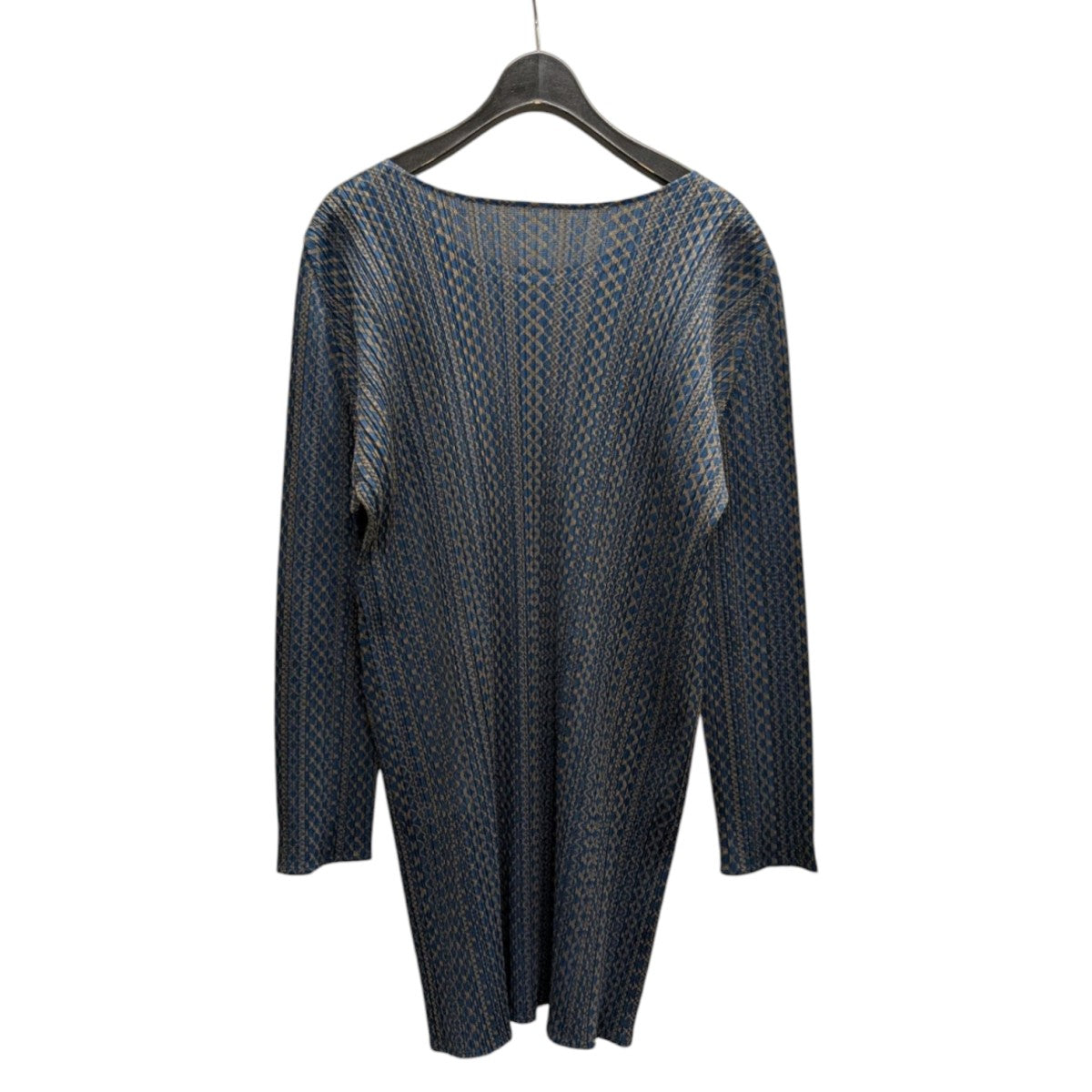 PLEATS PLEASE 総柄プリーツワンピースPP33-JT704 古着・中古-3枚目のアイテム画像