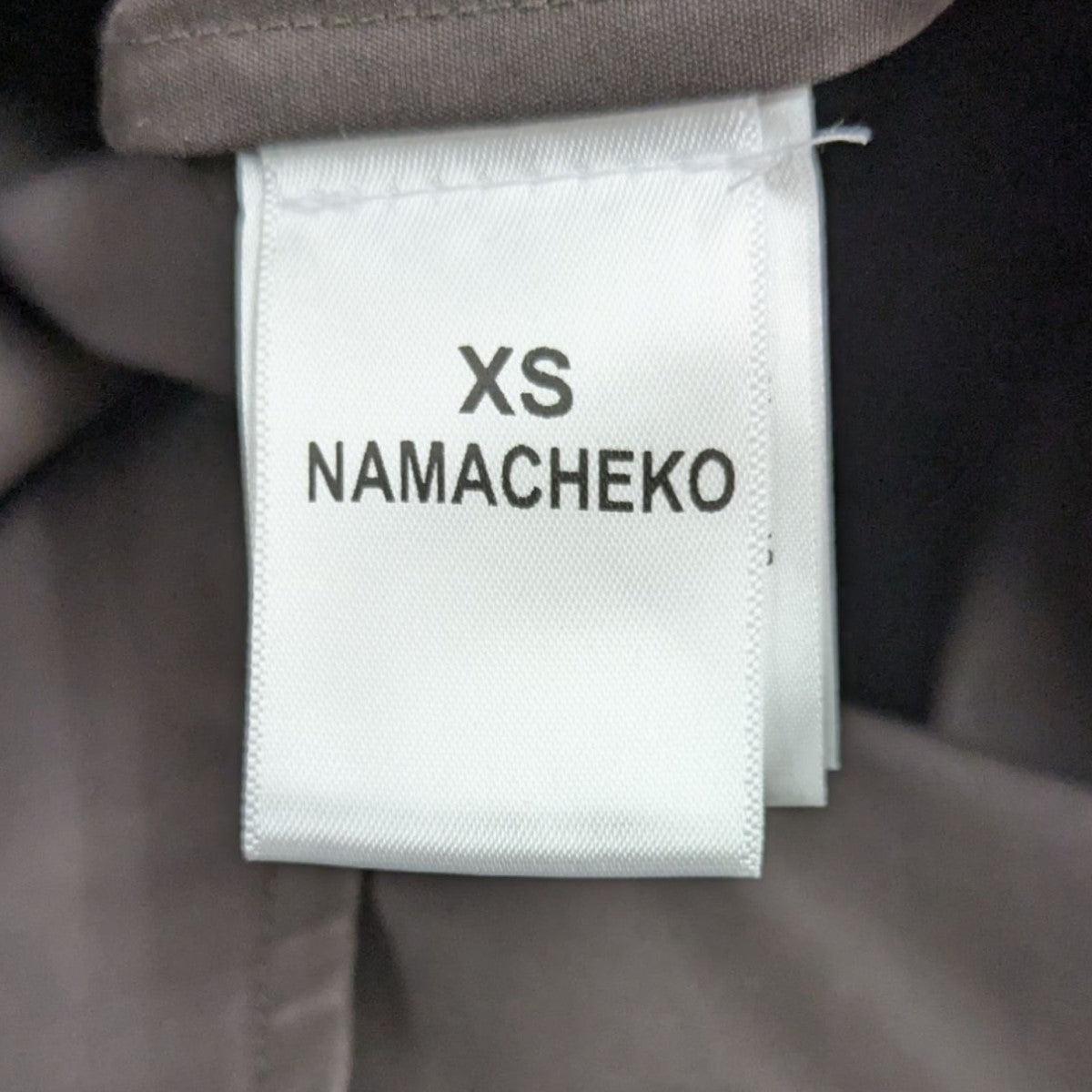 NAMACHEKO(ナマチェコ) 半袖シャツ ブラウン サイズ XS｜【公式