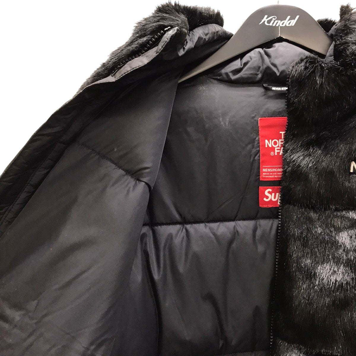 Supreme×THE NORTH FACE Faux Fur Nuptse Jacket ファーダウン