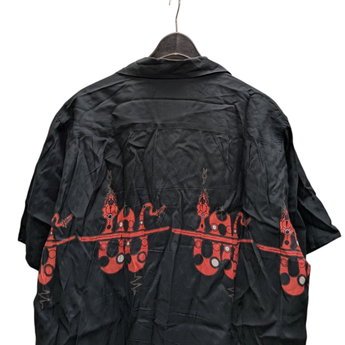WACKO MARIA×WOLF’S HEAD 半袖ハワイアンシャツ 古着・中古-5枚目のアイテム画像