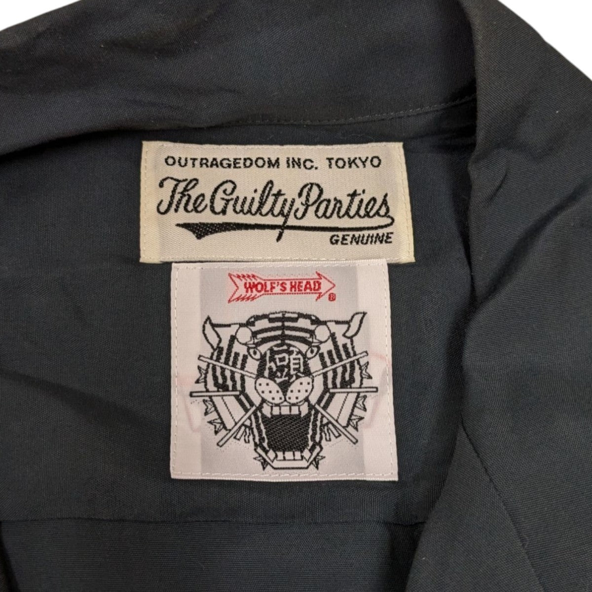 WACKO MARIA×WOLF’S HEAD 半袖ハワイアンシャツ 古着・中古-6枚目のアイテム画像