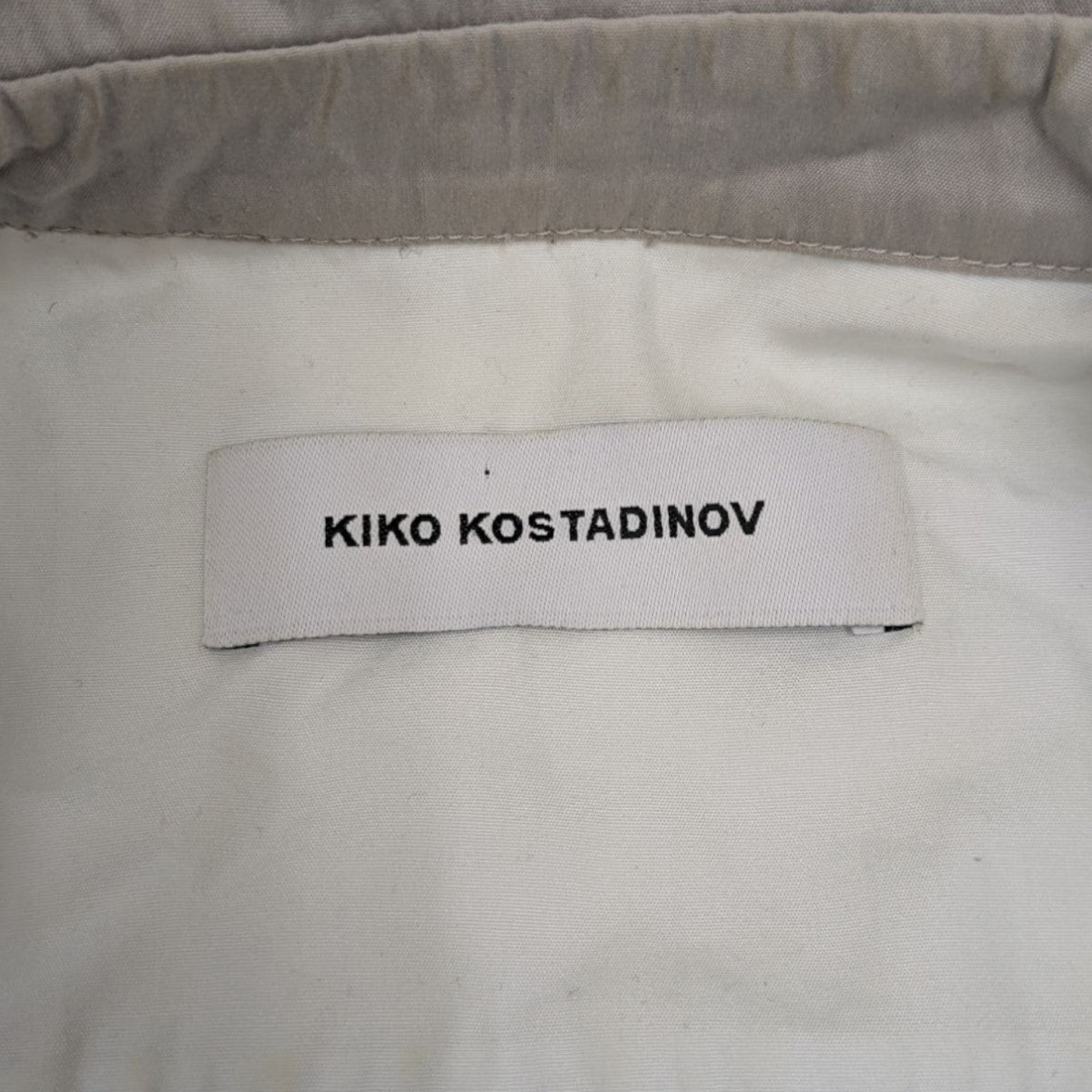 Kiko Kostadinov(キココスタディノフ) INNES SHIRTシャツ ライト