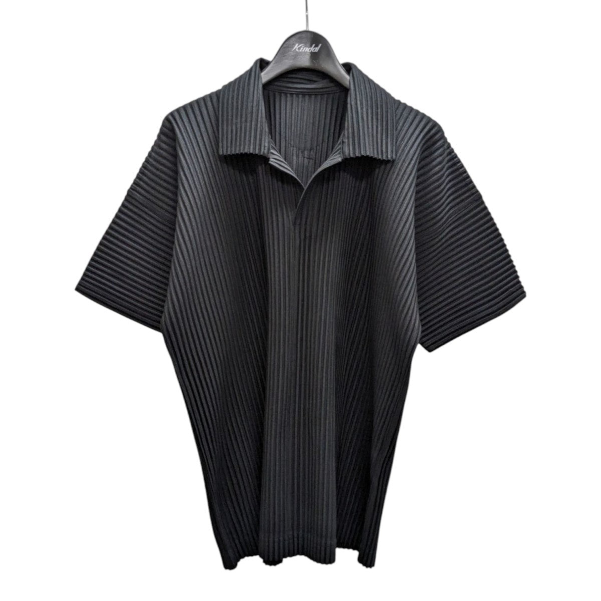 HOMME PLISSE ISSEY MIYAKE プリーツポロシャツ 古着・中古-1枚目のアイテム画像