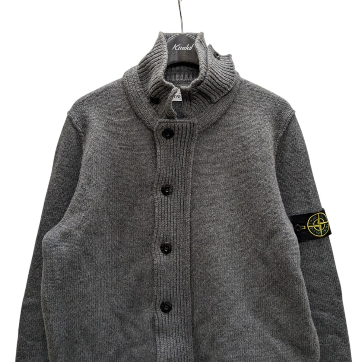 STONE ISLAND ニットジャケット 古着・中古-2枚目のアイテム画像