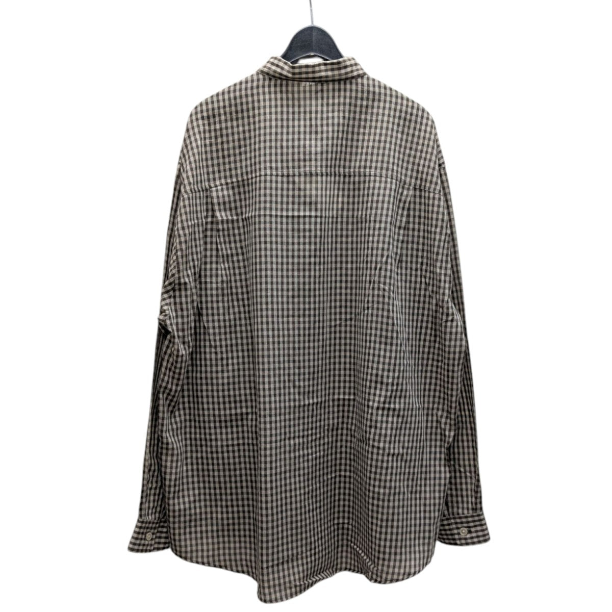 AURALEE(オーラリー) 25SSAIRY LIGHT COTTON CHECK BIG SHIRT