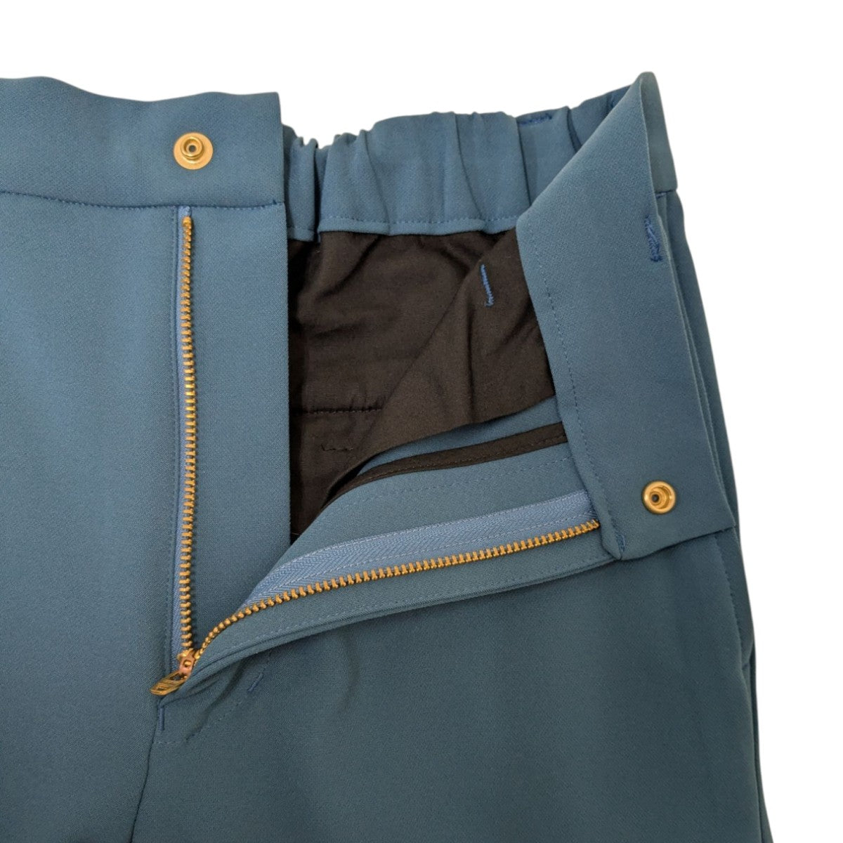 CULLNI(クルニ) Double Cloth Straight Pant with Long Belt
