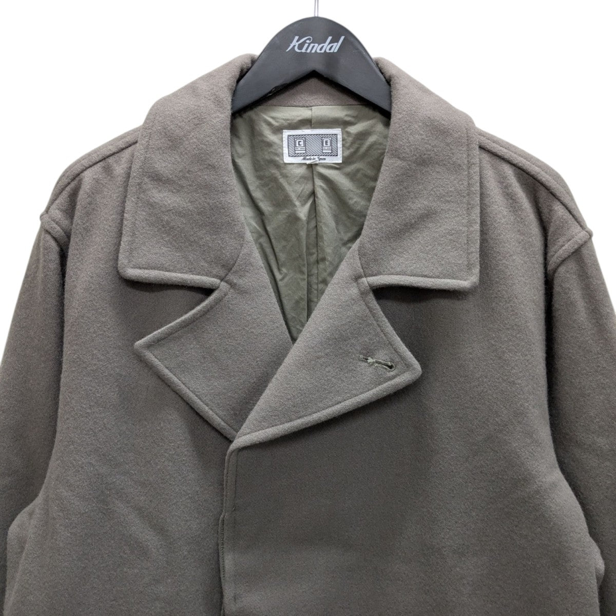 C．E(シーイー) WOOL LAPEL COAT ウールラペルコート CES22JK07