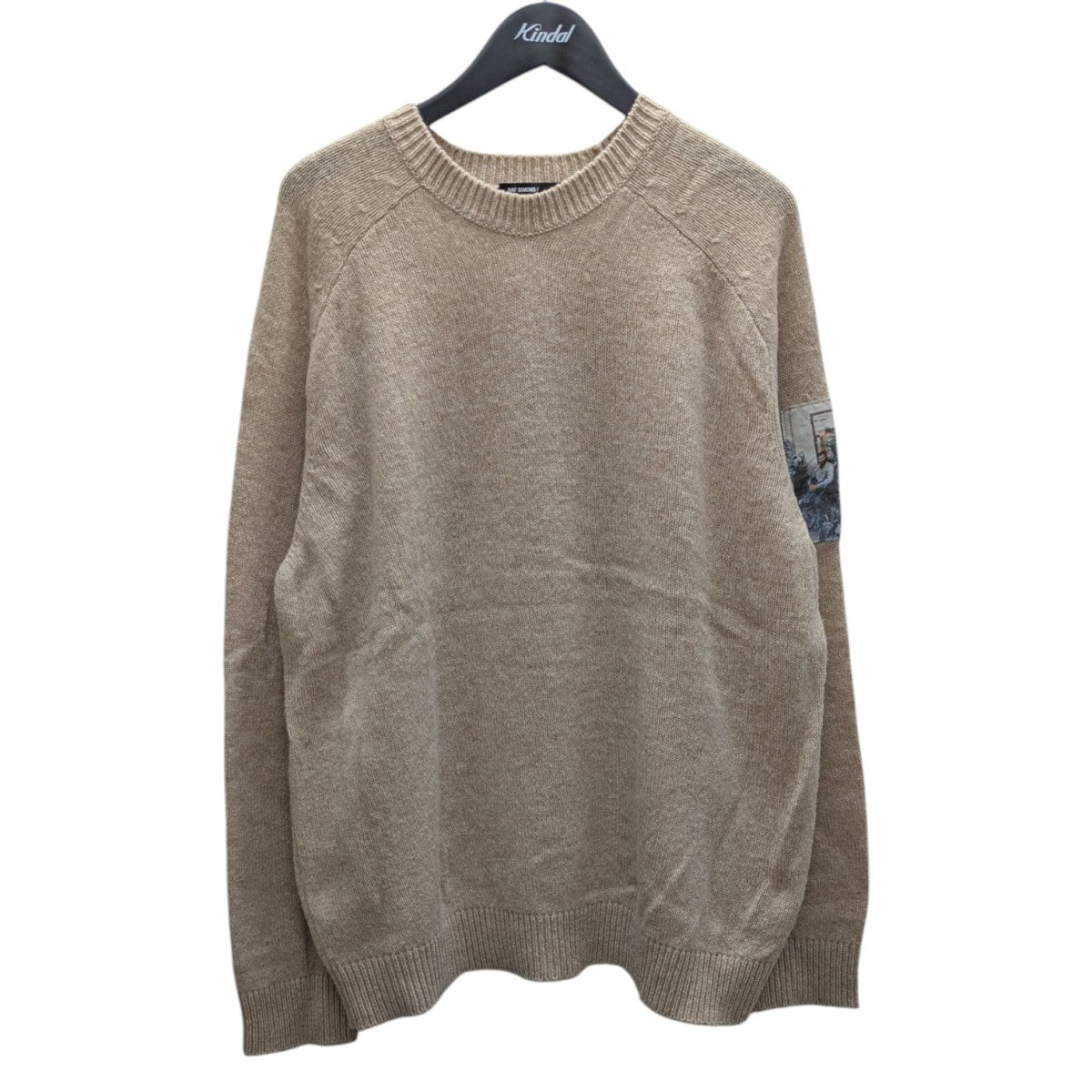 RAF SIMONS×PHILIPPE VANDENBERG ウールニット ベージュ サイズ XS