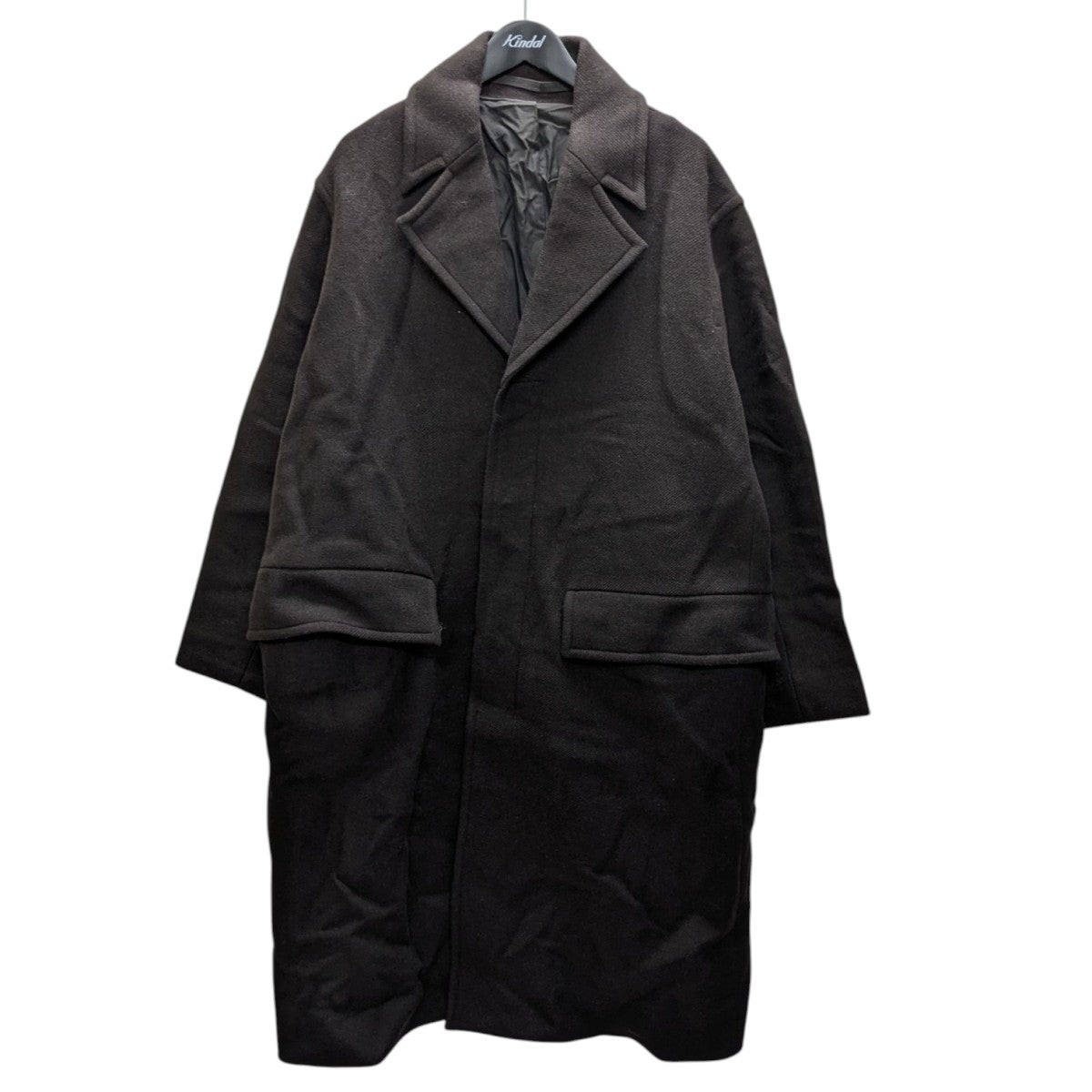 STUDIO NICHOLSON + ZARA チェスターコート Lサイズ ZARA - ZARA studio nicholson パッチ レザー コート Sの通販 by