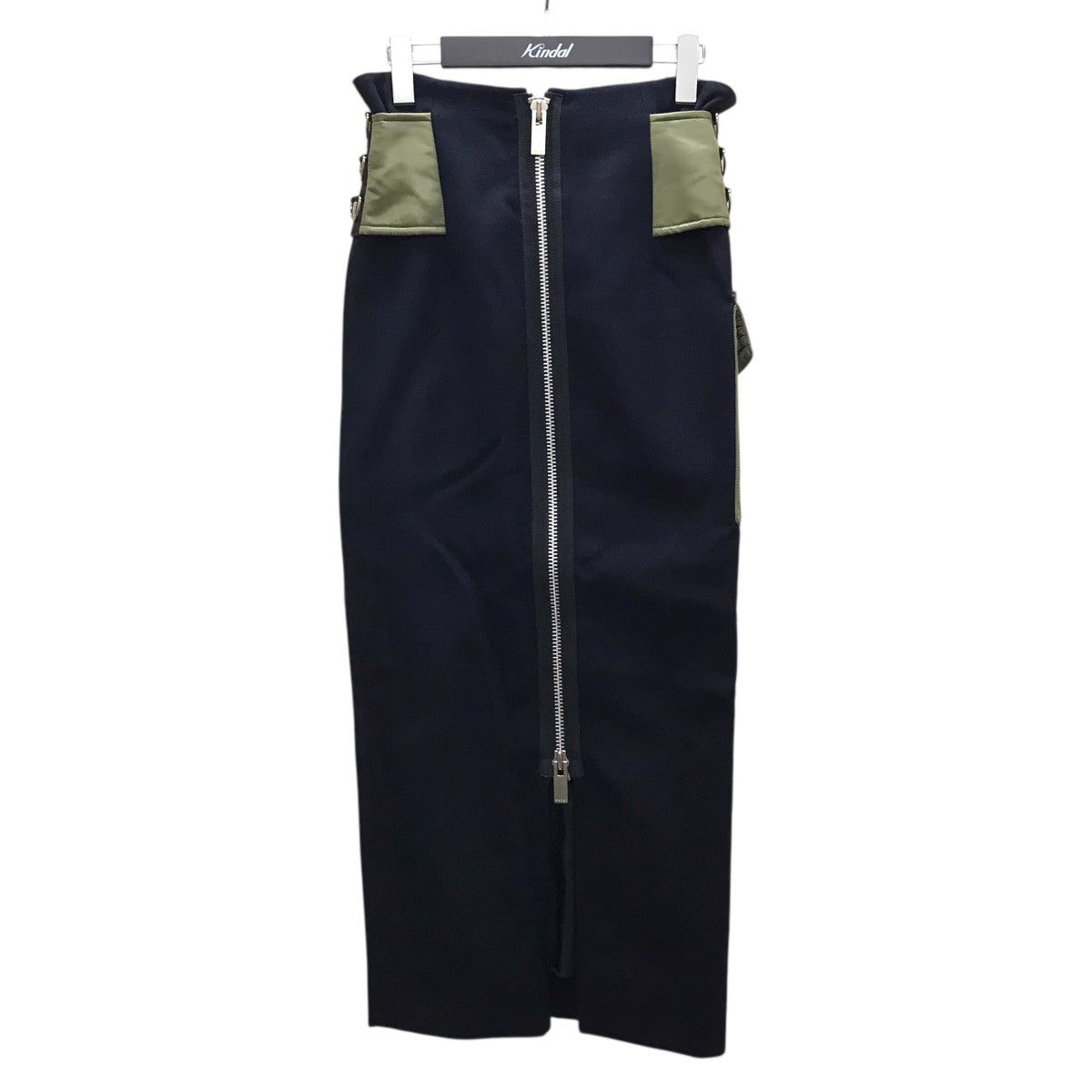 sacai(サカイ) 19AWメルトンジップタイトスカート19-04715 19