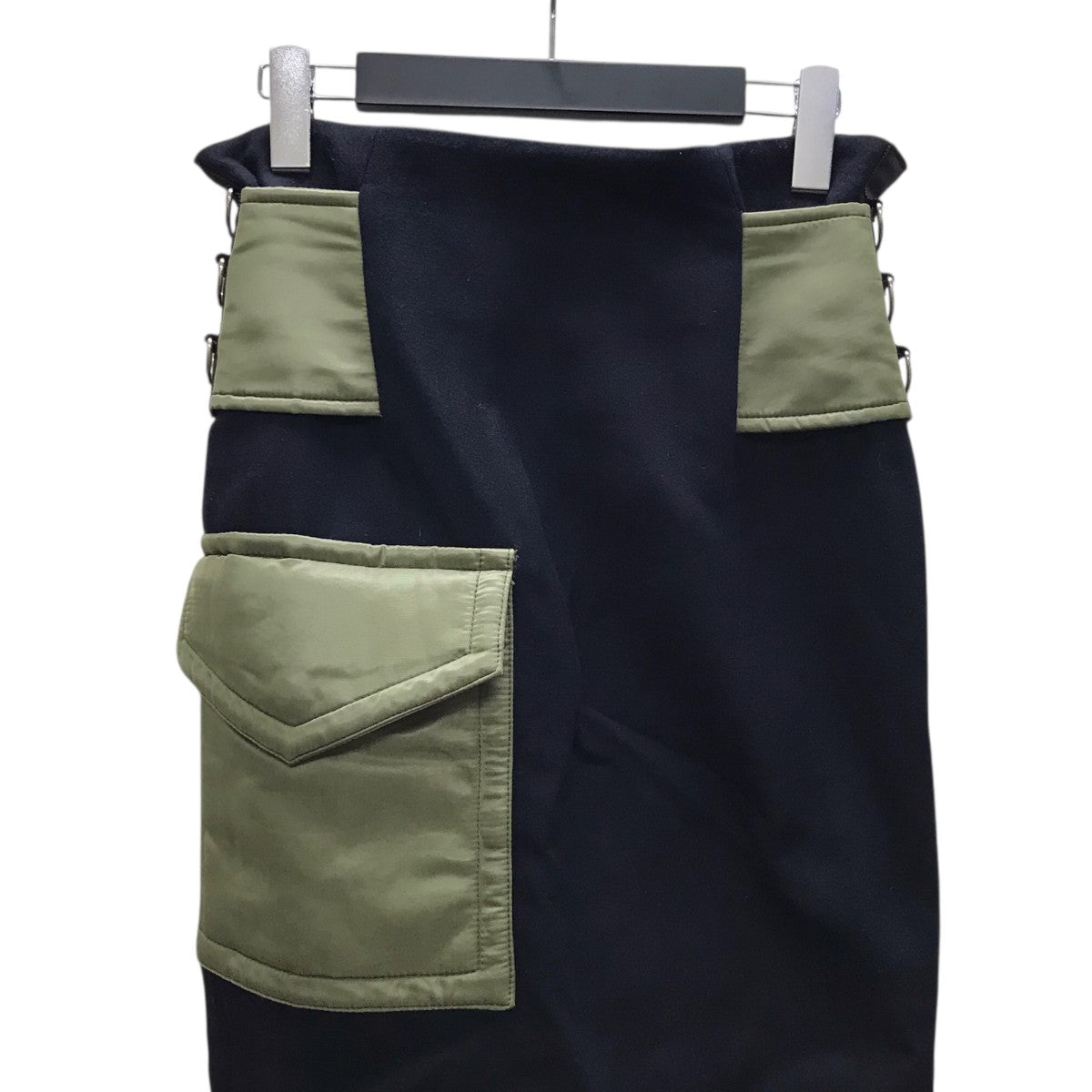 sacai(サカイ) 19AWメルトンジップタイトスカート19-04715 19