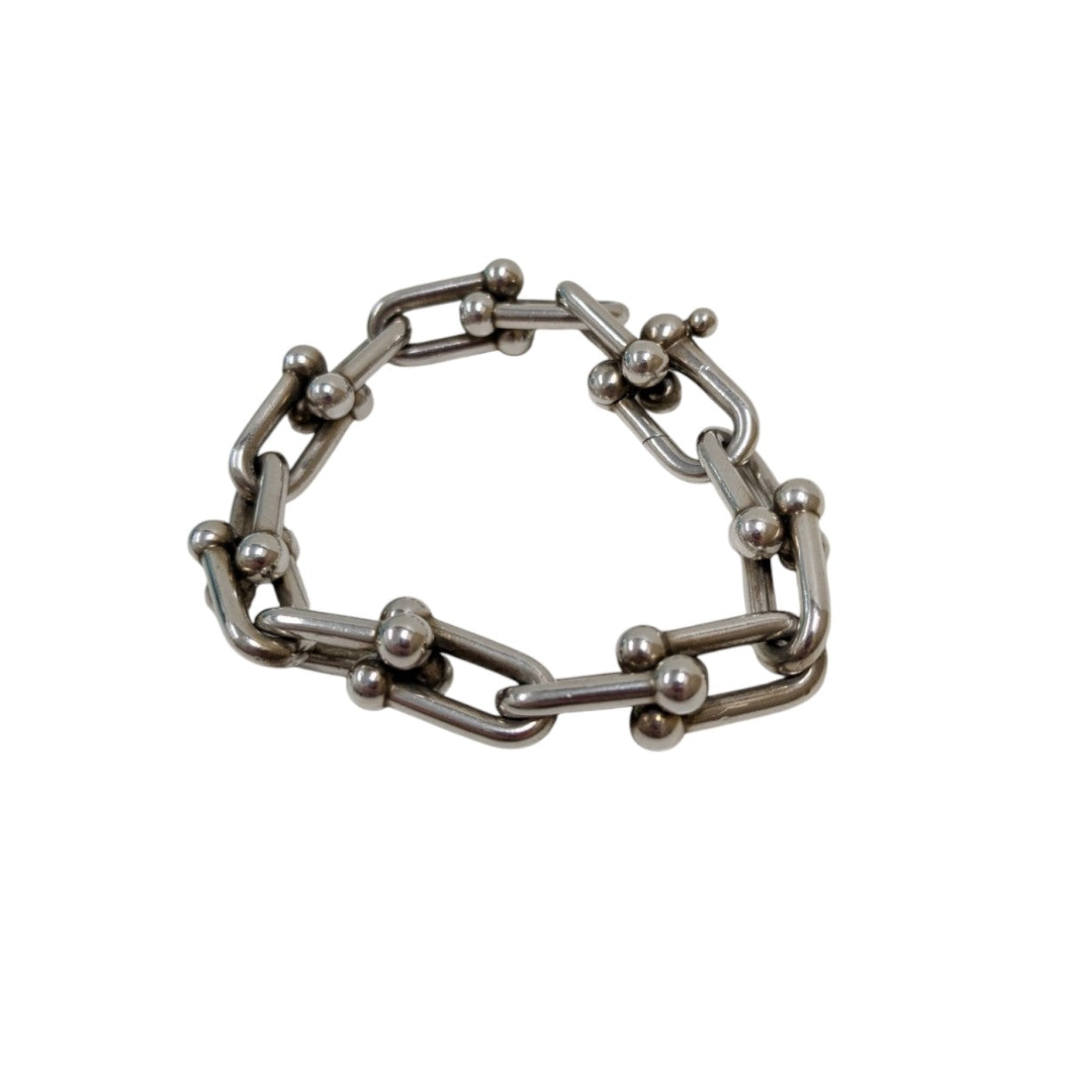 Tiffany ＆ Co． ハードウェア ラージ リンク ブレスレット 古着・中古-1枚目のアイテム画像