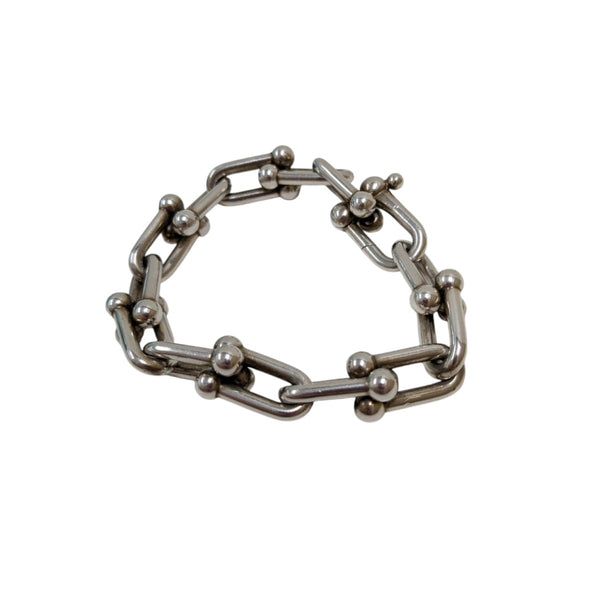 ヴィンテージ ティファニー ハート ラージ リンク ブレスレット HA609 ヴィンテージ ティファニー ハート ラージ リンク ブレスレット HA609