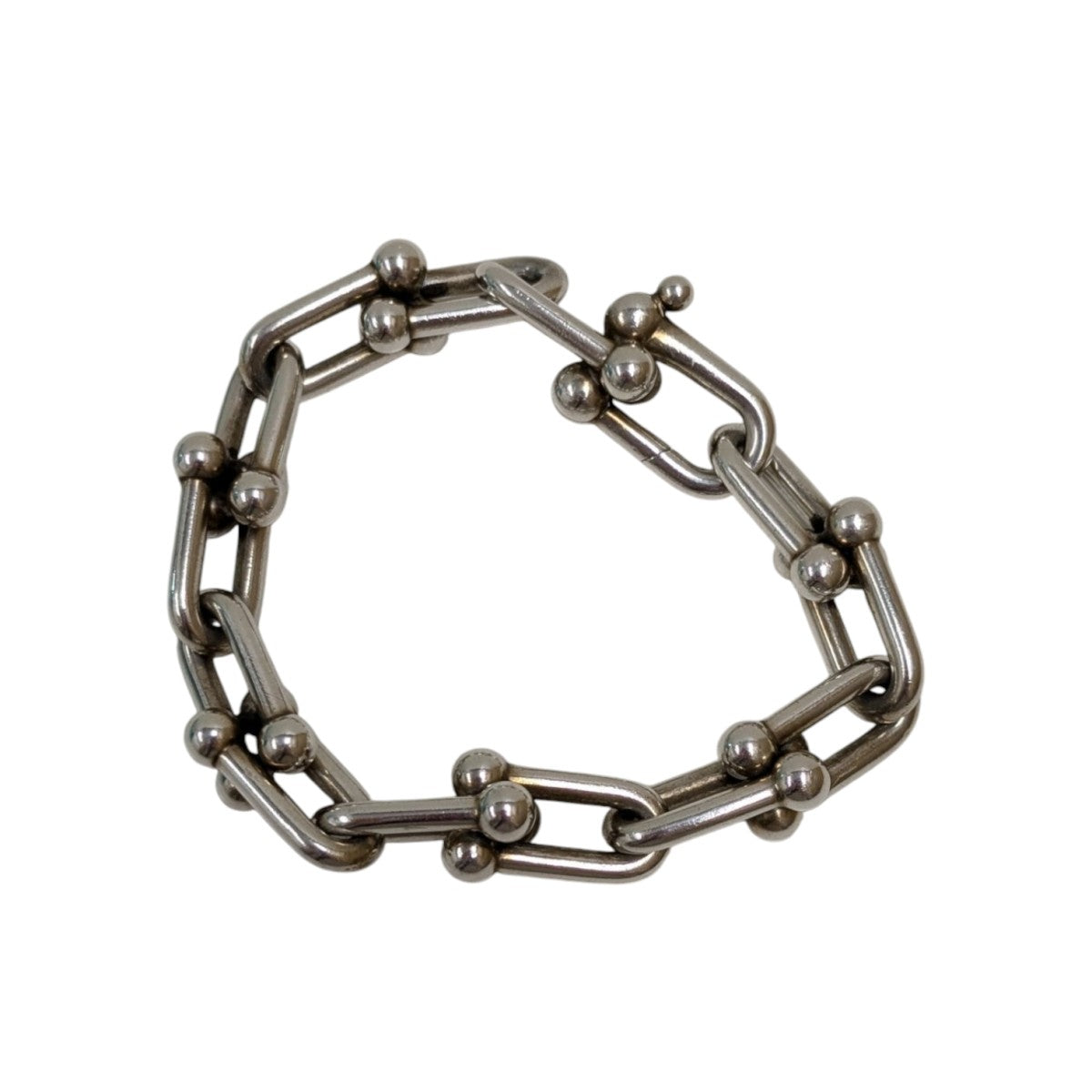 Tiffany ＆ Co． ハードウェア ラージ リンク ブレスレット 古着・中古-2枚目のアイテム画像