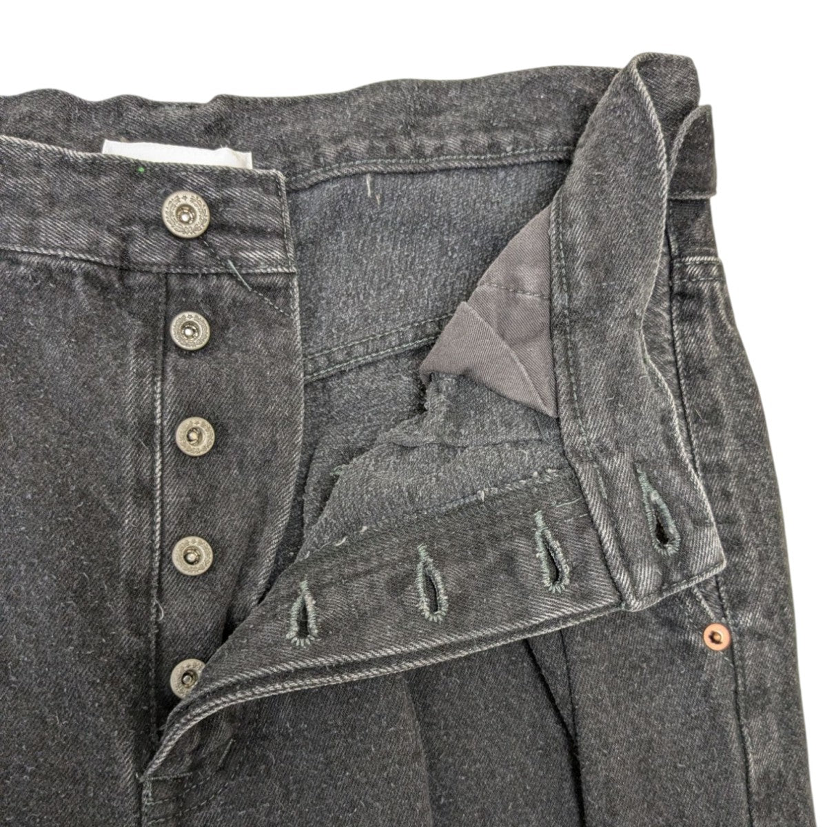 doublet(ダブレット) SILK DENIM WIDE TROUSER デニムパンツ