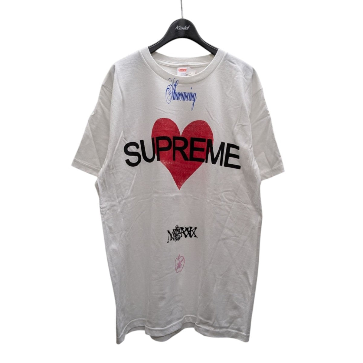 シュプリーム Supreme Tシャツ カットソー 半袖 ブラック メンズ