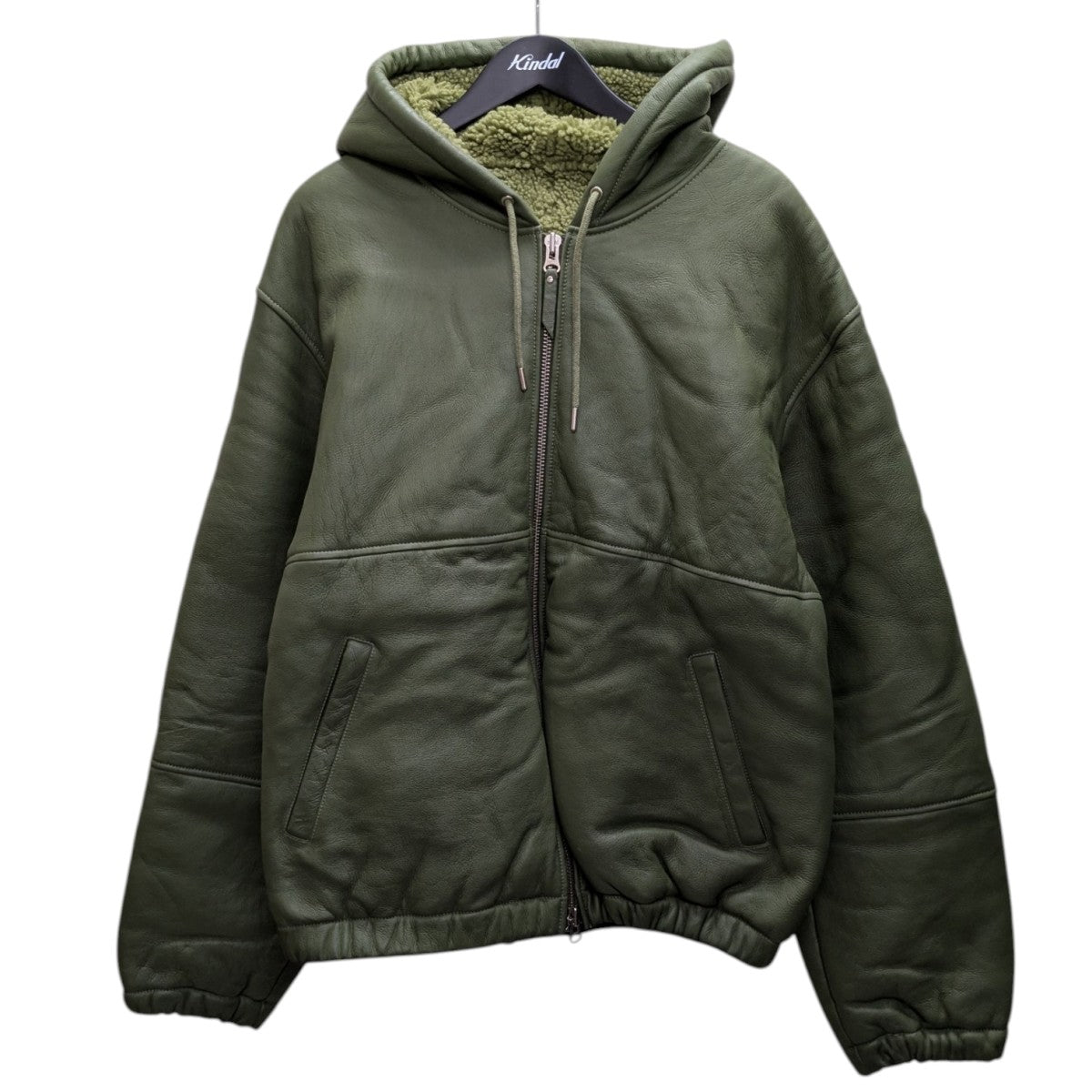 stussy(ステューシー) レザージャケットブルゾン 115751 グリーン