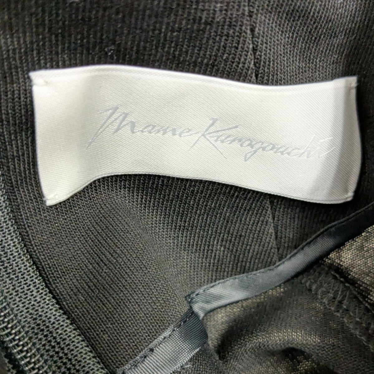 mame kurogouchi(マメクロゴウチ) V-Neck Classic Cotton Dress