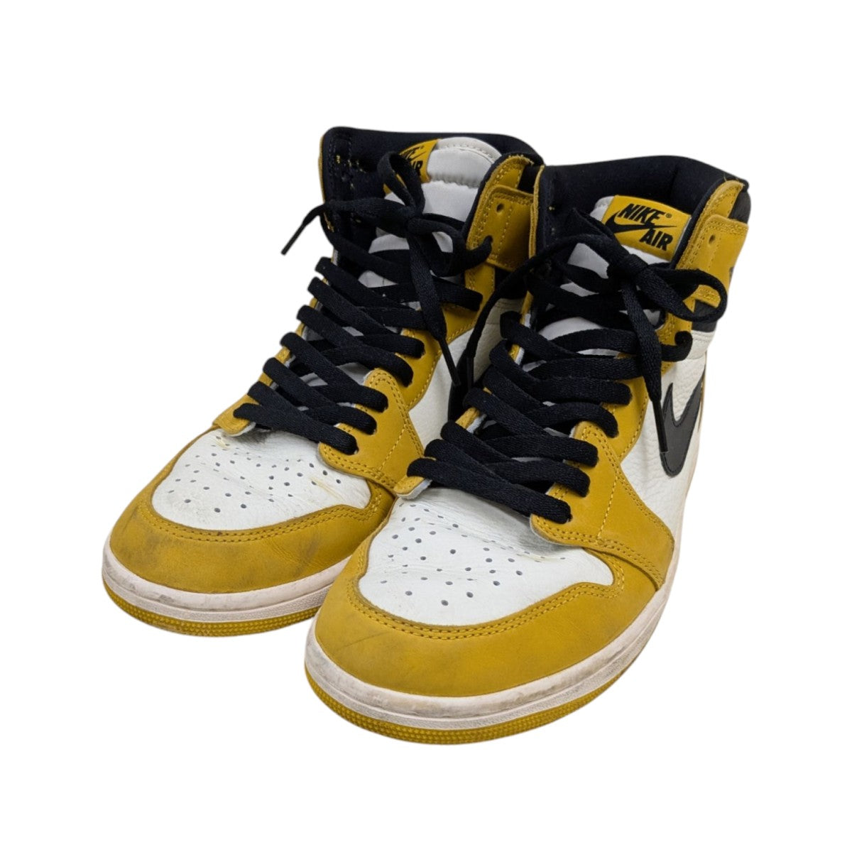 Nike Air Jordan 1 Retro High OG Yellow Ochre ハイカットスニーカー