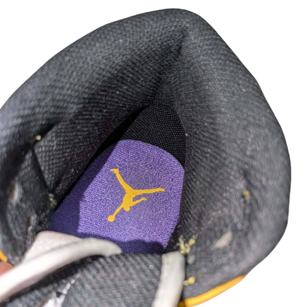 Air Jordan 1 Mid SE LAKERSハイカットスニーカー