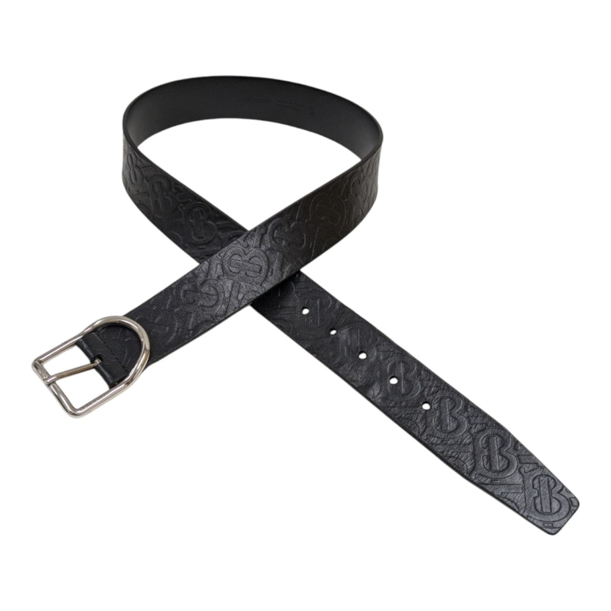 BURBERRY バーバリー　ベルト　34/85 新品未使用品 BURBERRY(バーバリー) レザーベルト ブラック サイズ 85/34