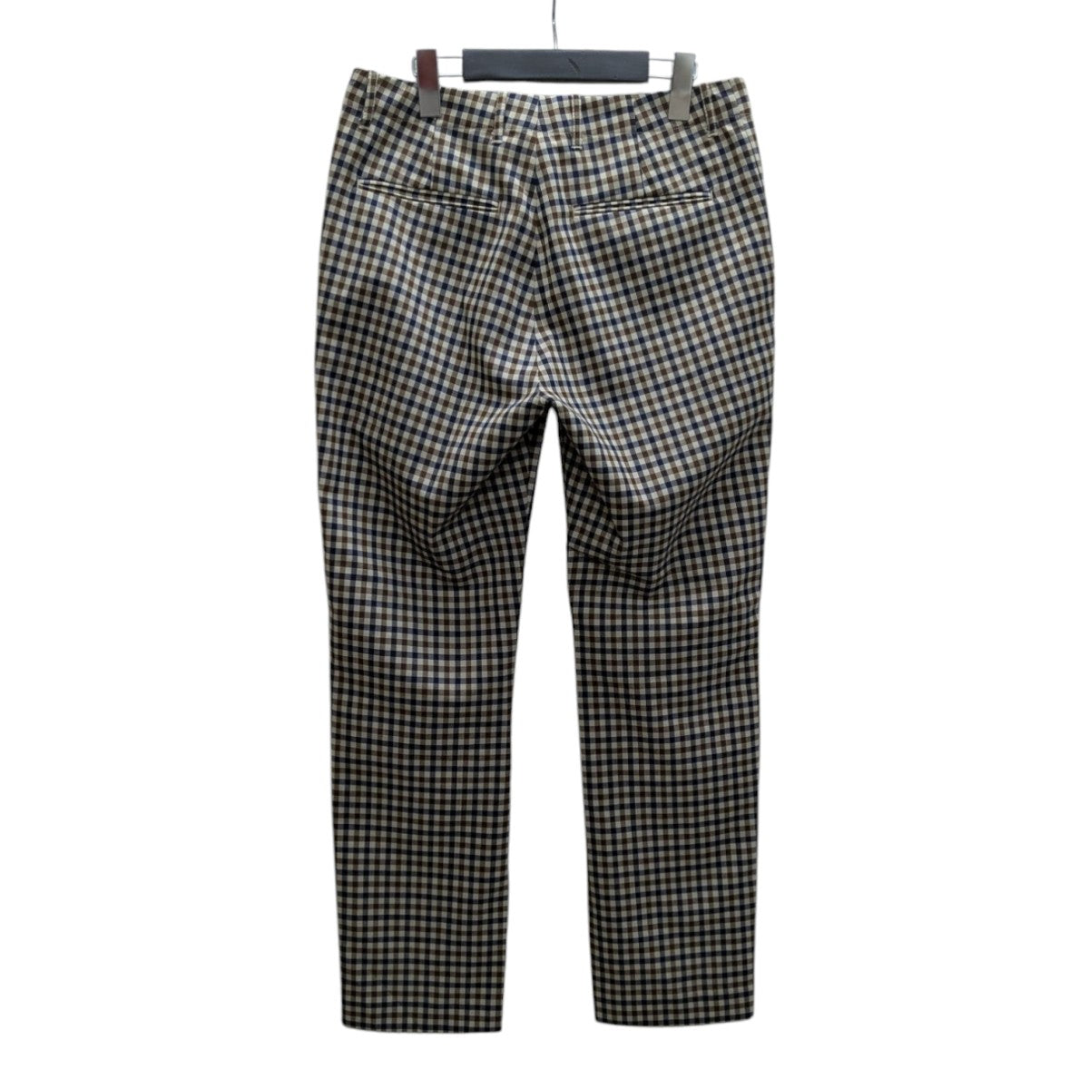 CHECK SLIT SLACKS チェックスリットスラックス