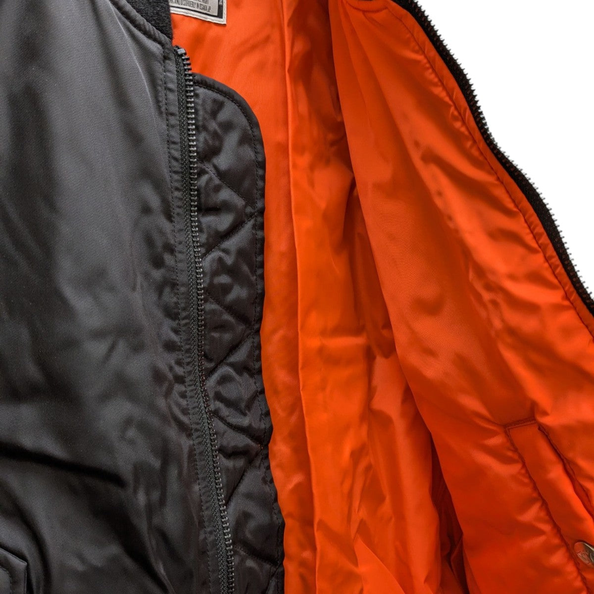 Wasted Youth(ウェイステッドユース) MA-1ジャケット ブラック サイズ