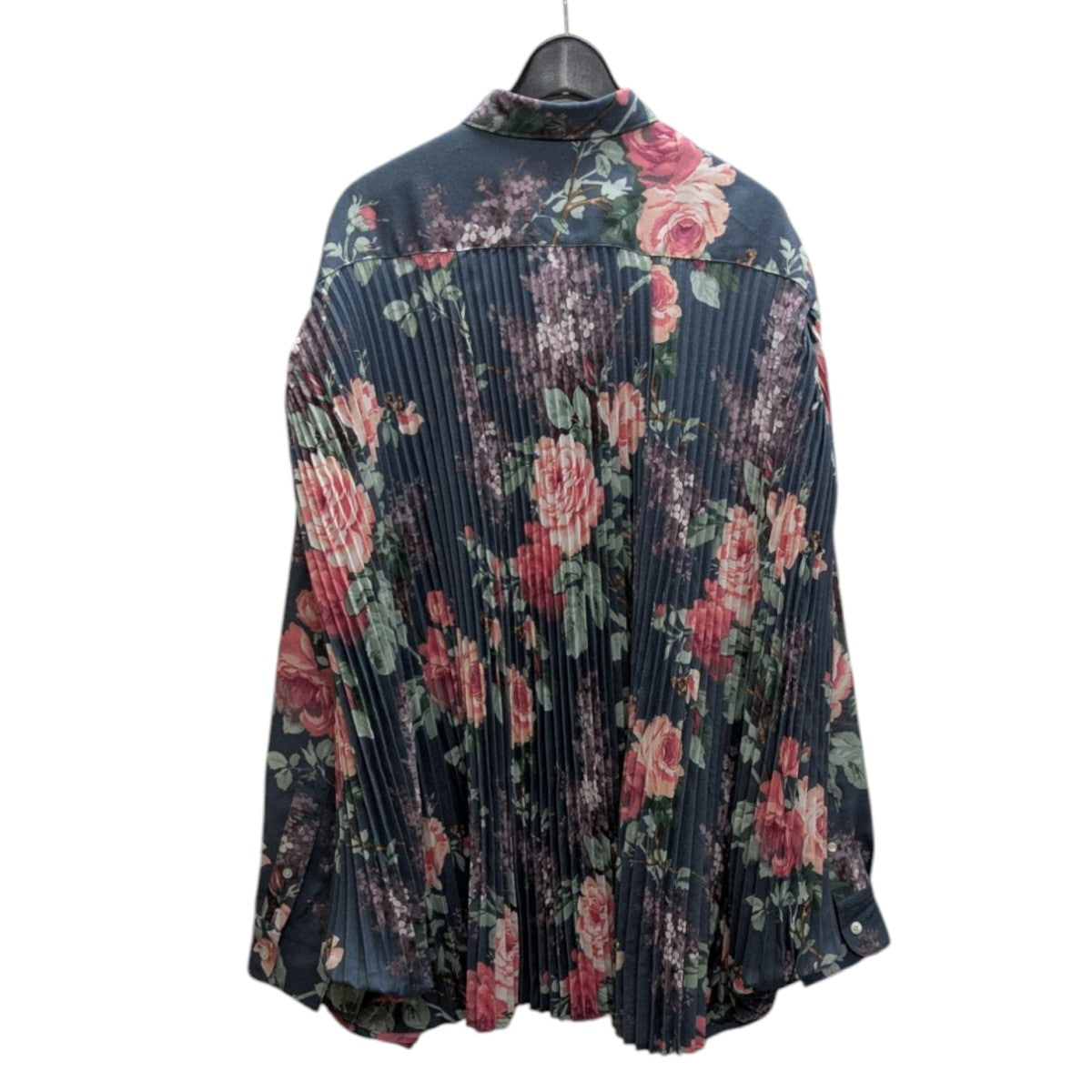 セットアップ WATANABE(ジュンヤワタナベ) JUNYA 24AW JN 花柄プリーツシャツ トップス