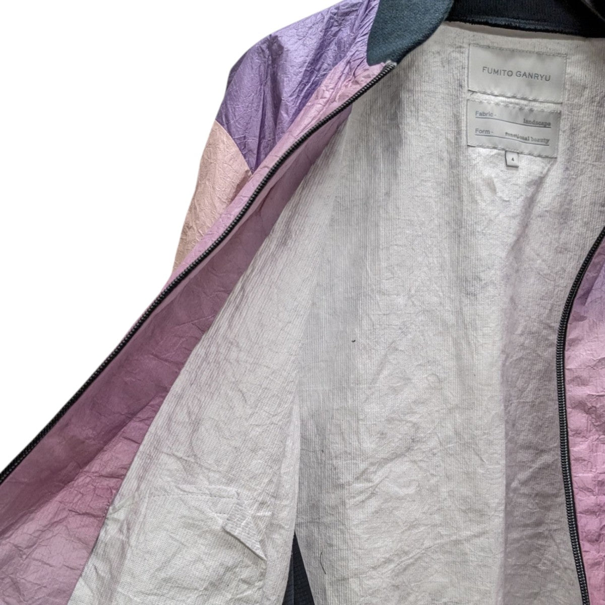 PP JKT BLSNシワ加工ジャケットFU3-BL-08