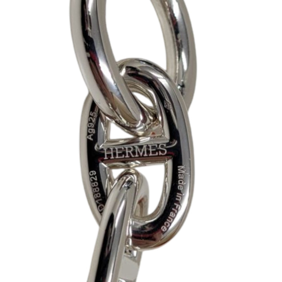 HERMES シェーヌダンクルTGM 11コマ ブレスレット 古着・中古-5枚目のアイテム画像