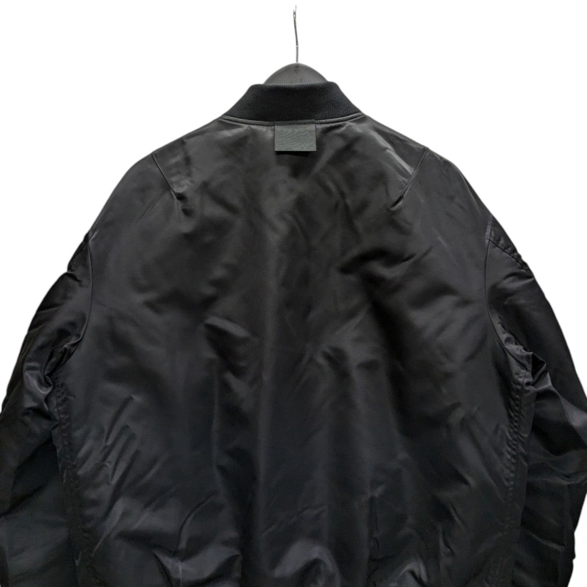 【美品】UNIQLO +J ハイブリッドダウンオーバーサイズMA-1ブルゾン M ☆ ユニクロ＋J ハイブリッドダウンオーバーサイズ MA-1ブルゾン