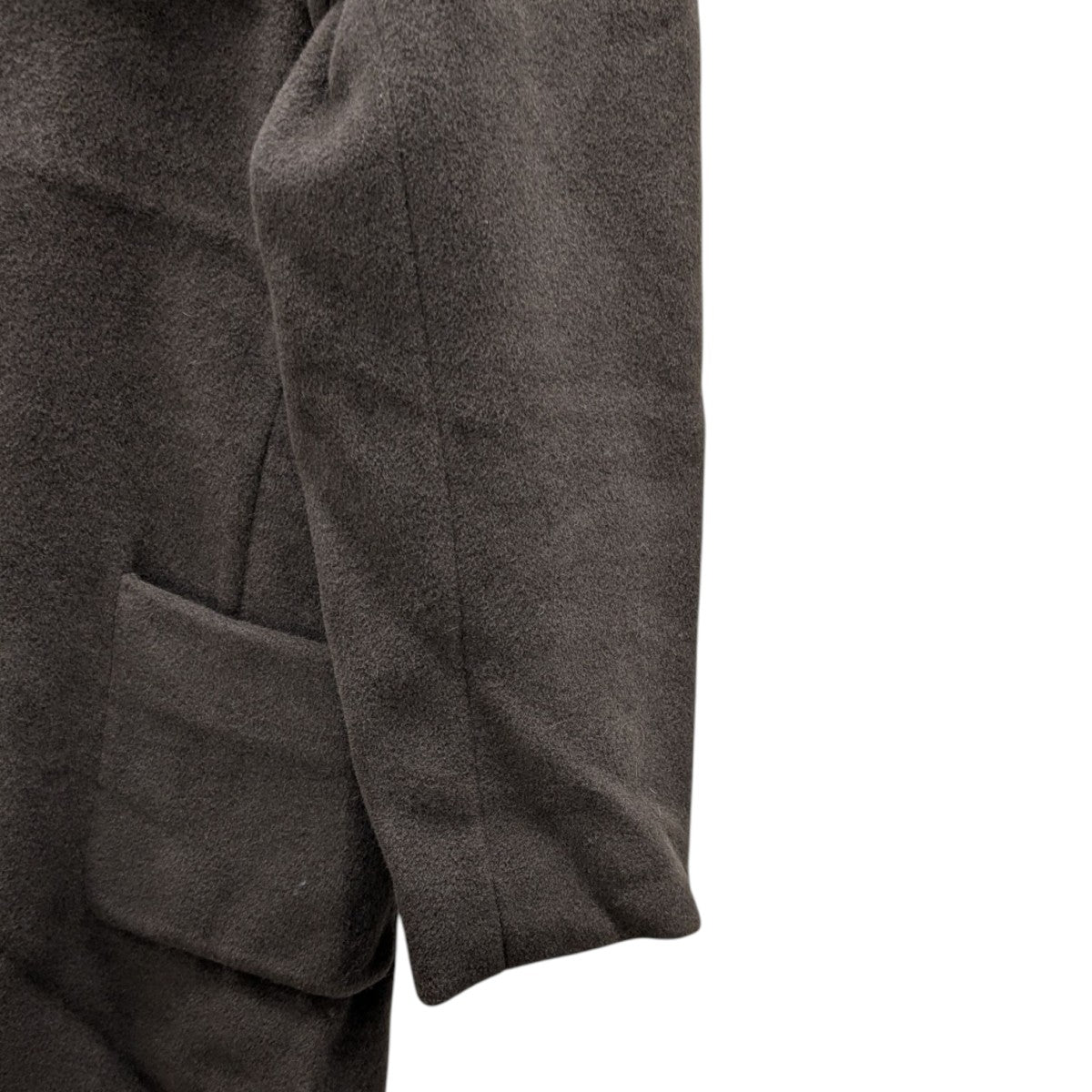 JIL SANDER(ジルサンダー) ウールハーフコート ブラウン サイズ