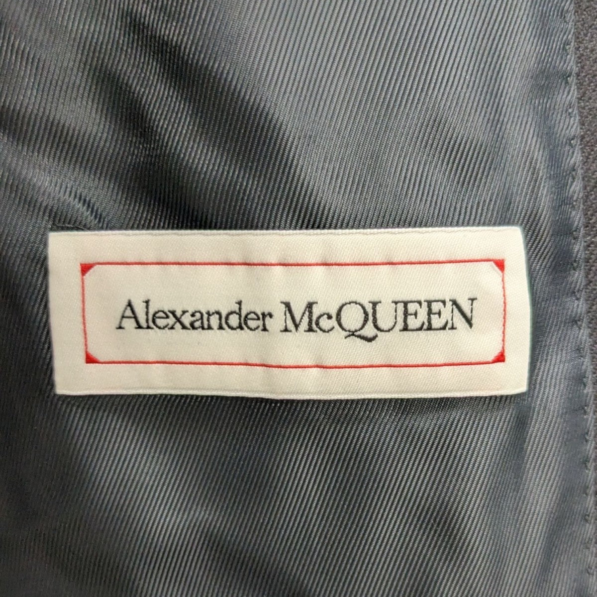 アレキサンダーマックイーン　コート　グレー　Size３８　フード　大きめ アレキサンダーマックイーン(Alexander McQueen)アレキサンダー