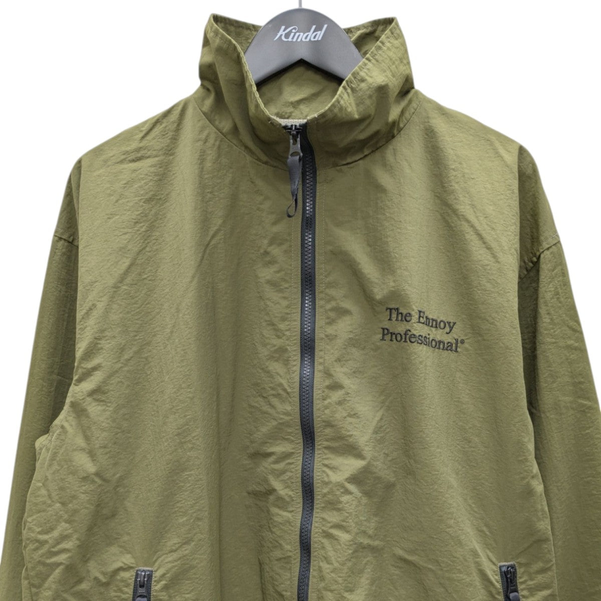 人気定番，本物保証 ENNOY PROFESSIONAL 21SS ナイロン セットアップ XL セージ 上下セット 日本製