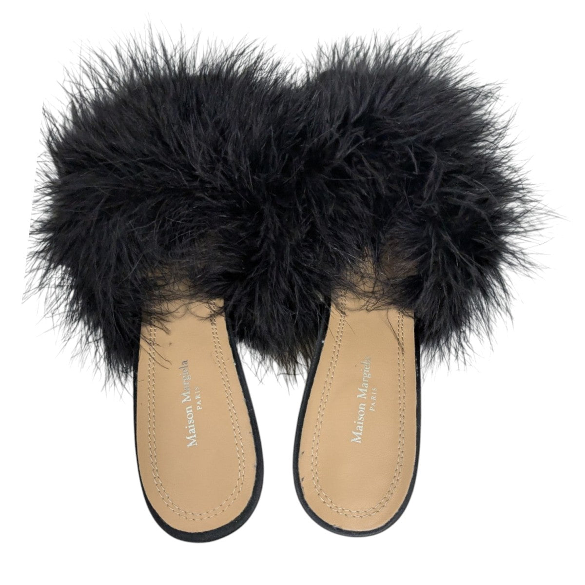 maison margiela ファー ミュール パンプス maison margiela ファー ミュール パンプス