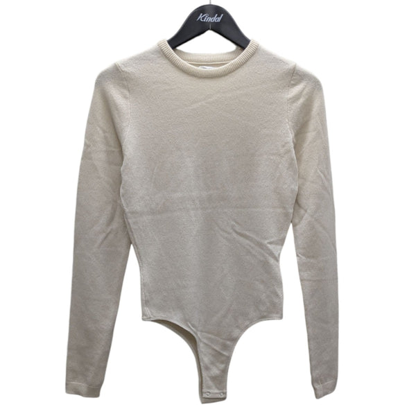 FUMIKA UCHIDA(フミカウチダ) CASHMERE CREW-NECK BODYSUIT カシミヤ