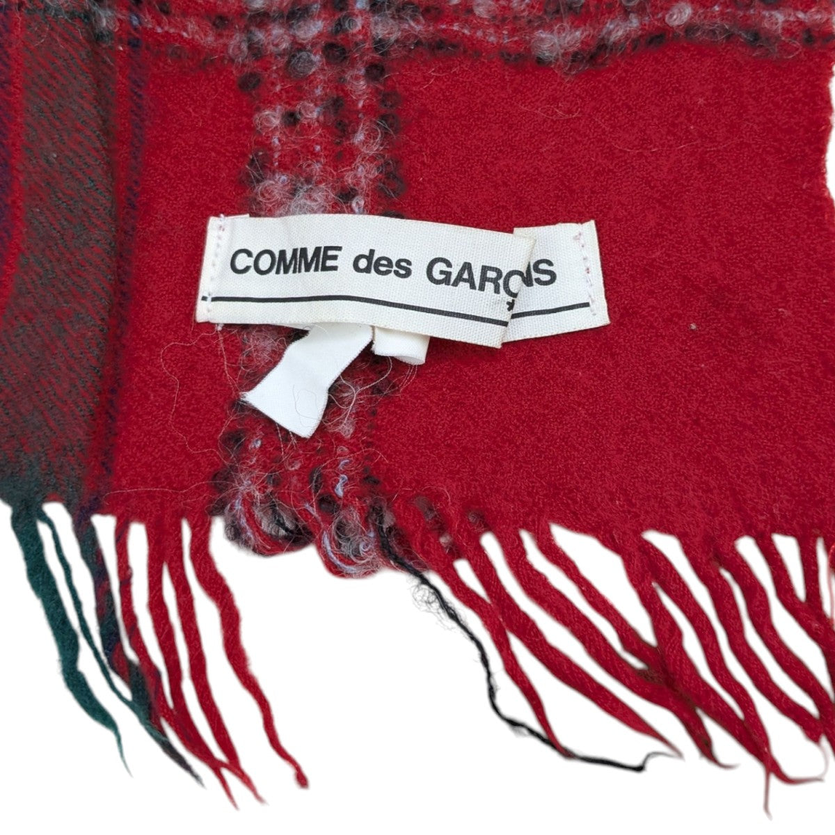 COMME des GARCONS(コムデギャルソン) チェックストールOP-K018