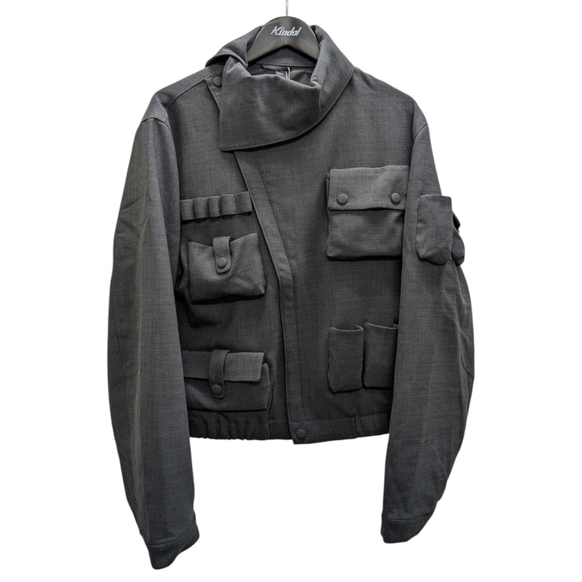 ORIMI SCARF BLOUSON オリミ スカーフ ブルゾン ORIMI SUITING SCARF BLOUSON – THE ELEPHANT
