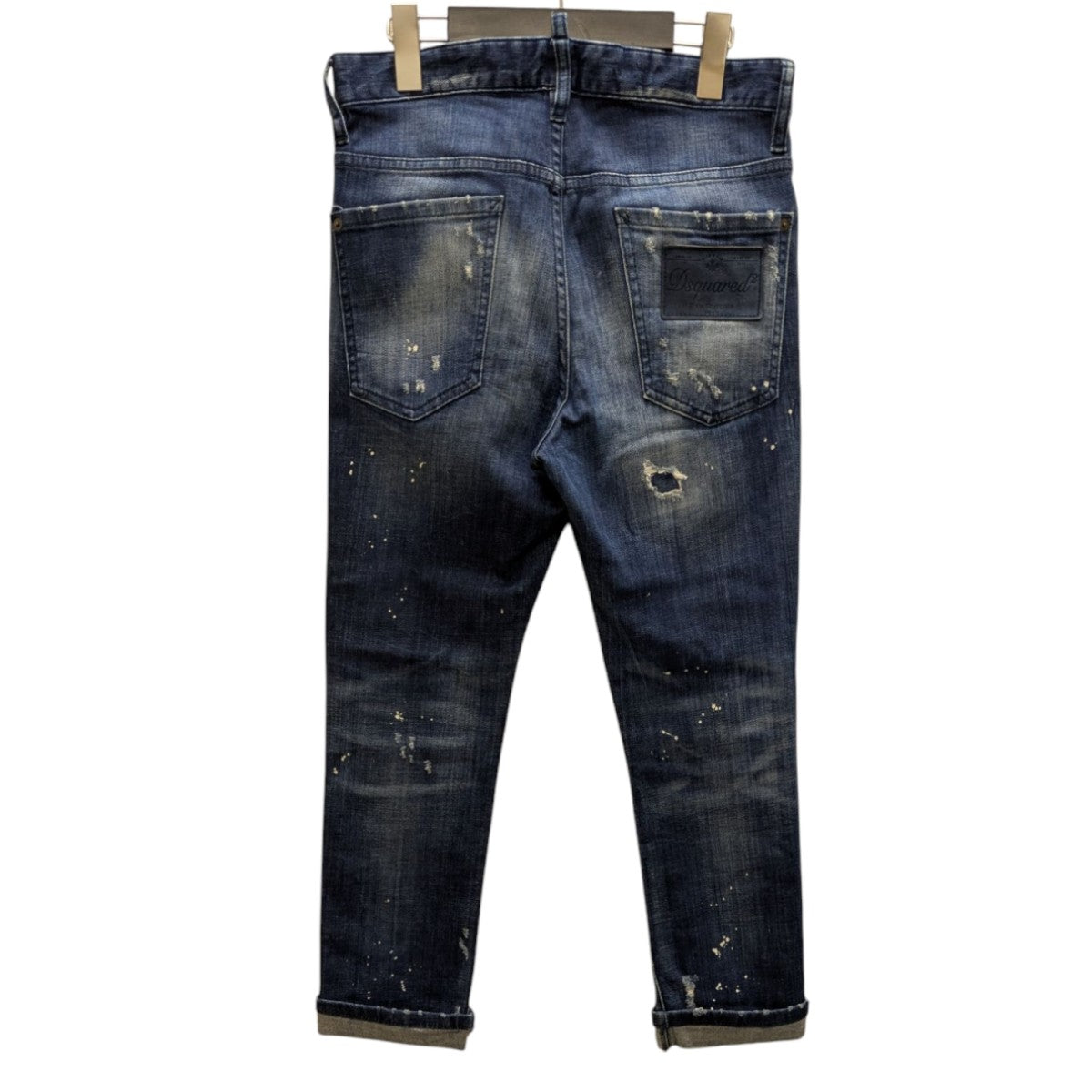 head jean リペアペンキデニムパンツ