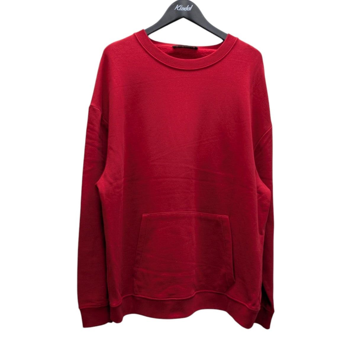 RAF SIMONS(ラフシモンズ) 変形デザインスウェット 222-W164 レッド