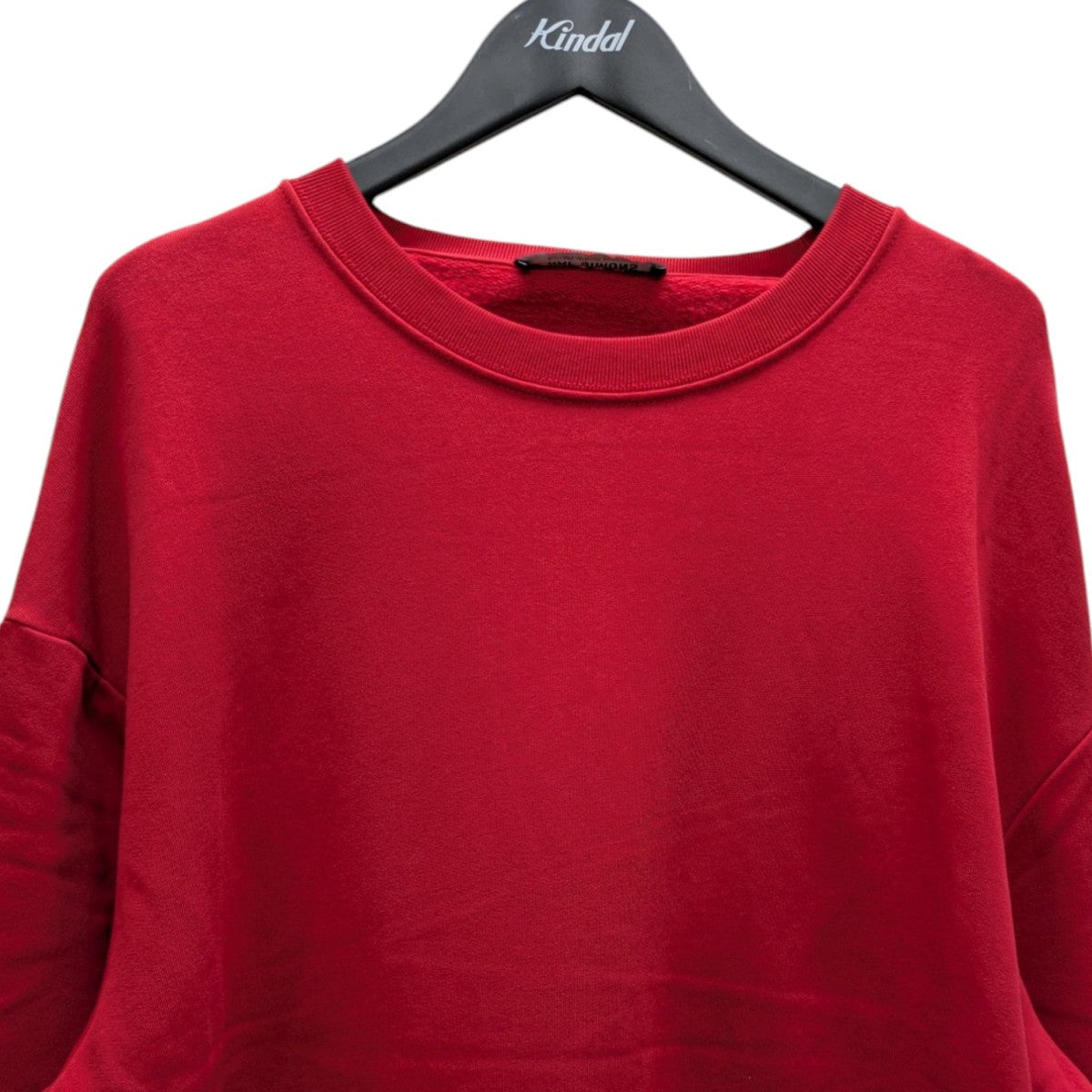 RAF SIMONS(ラフシモンズ) 変形デザインスウェット 222-W164 レッド