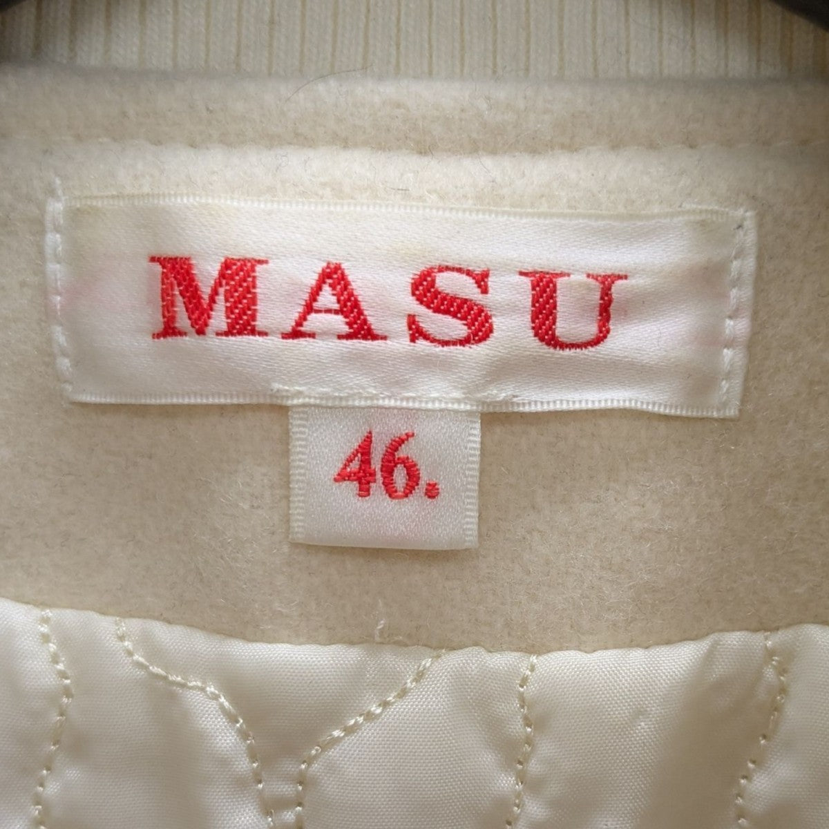 MASU(エムエーエスユー) 24AW VARSITY JACKET バーシティージャケット