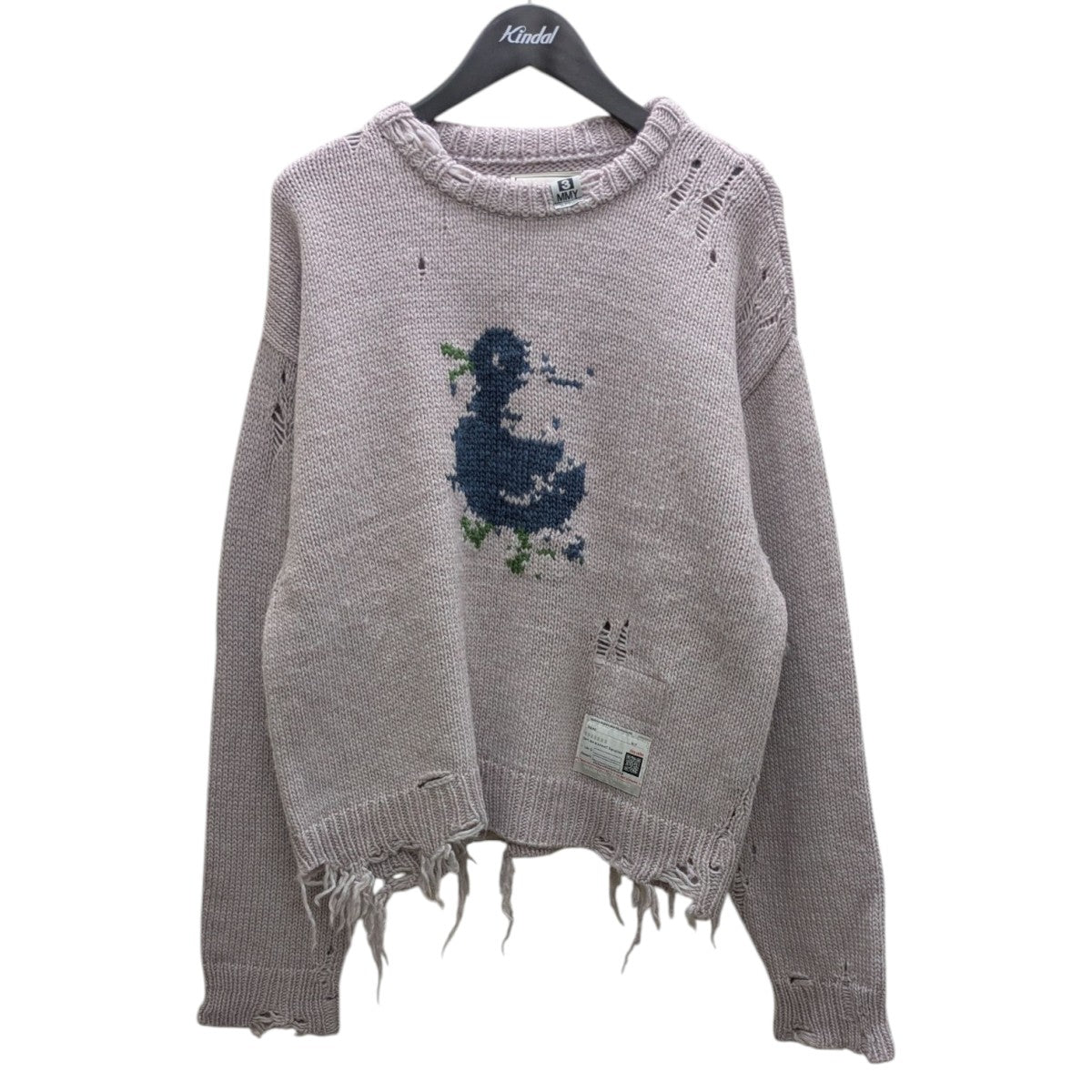 らるさま専用 ニット doublet doublet（ダブレット）ニット・セーター 紫 サイズ:M メンズ