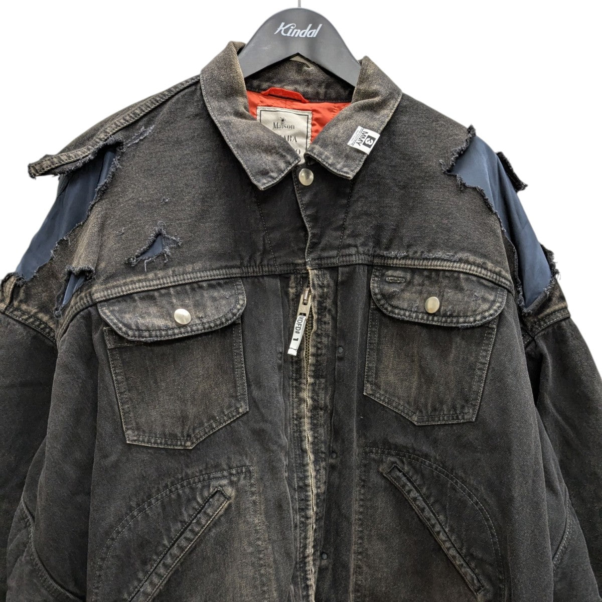 メゾンミハラヤスヒロ 24AW ダブルレイヤードデニムジャケット B48DySvXCLTM.jpg?width=768