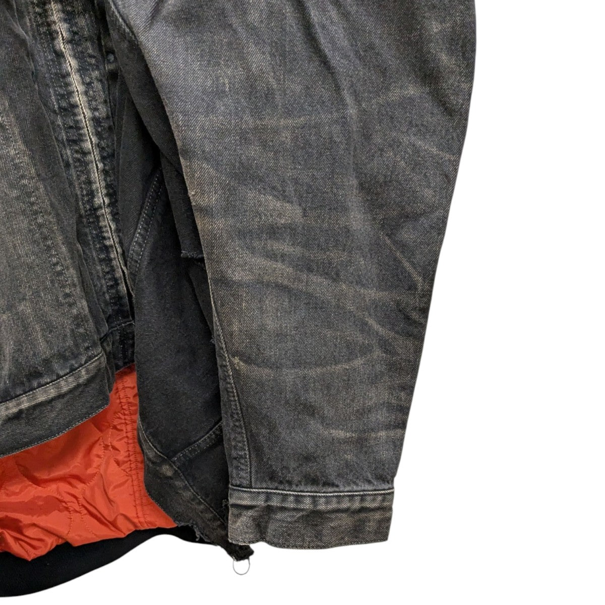 定価11万 世界15着限定 ミハラヤスヒロ22aw レイヤードデニム