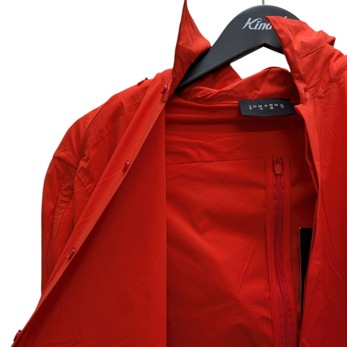 JOHANNA PARV 23AW Cover Shirt カバーフーデッドシャツジャケット 古着・中古-3枚目のアイテム画像