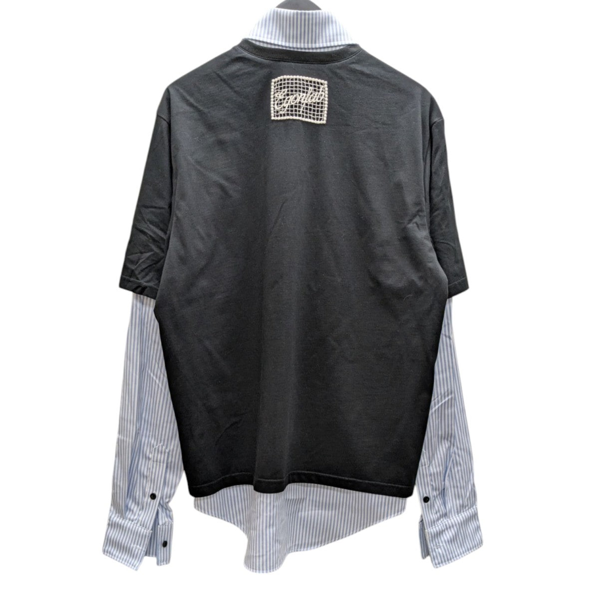 EGONLAB(エゴンラボ) 25SS レイヤードシャツ SS25 SH004 A スカイ