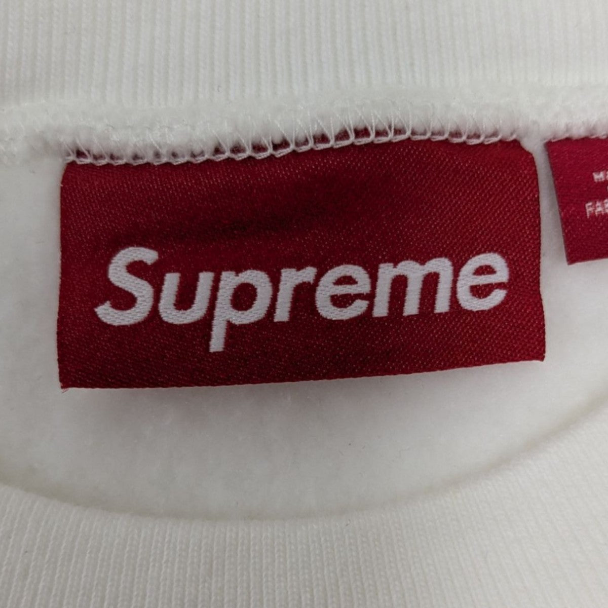 【やすふじり様限定】supreme シュプリーム　スウェット Supreme】☆Supreme Washed Box Logo Crewneck Red - 25SS