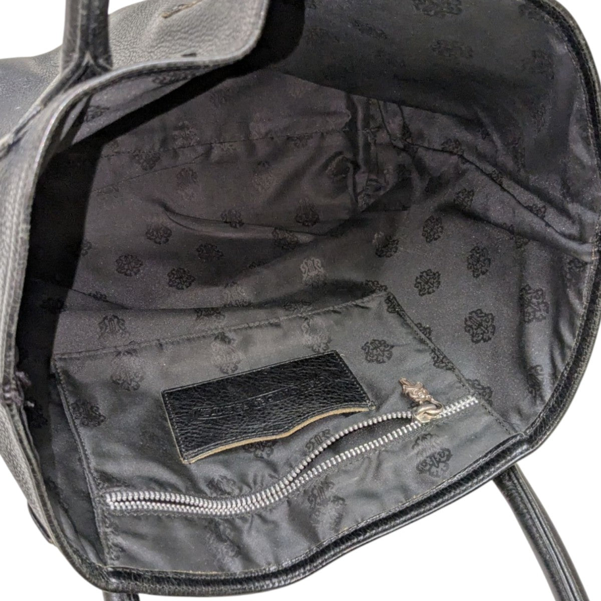 CHROME HEARTS(クロムハーツ) クロスパッチ FSトートバッグ ブラック