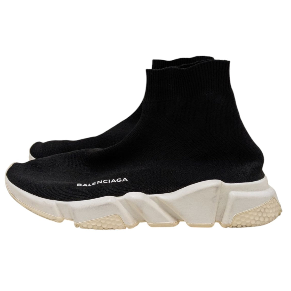 Balenciaga ブラック ストラップデザイン スニーカー サイズ41 関税無し【 BALENCIAGA 】3XL スニーカー ブラック (BALENCIAGA